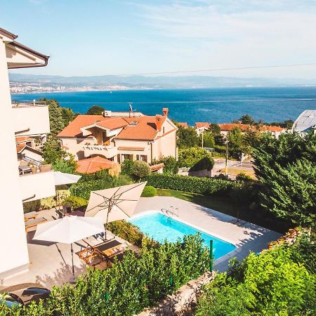 Panoramic Apartment Sea View And Pool Opatija Ičići Extérieur photo