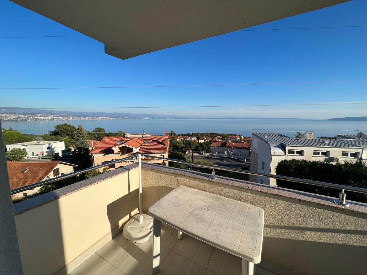 Panoramic Apartment Sea View And Pool Opatija Ičići Extérieur photo