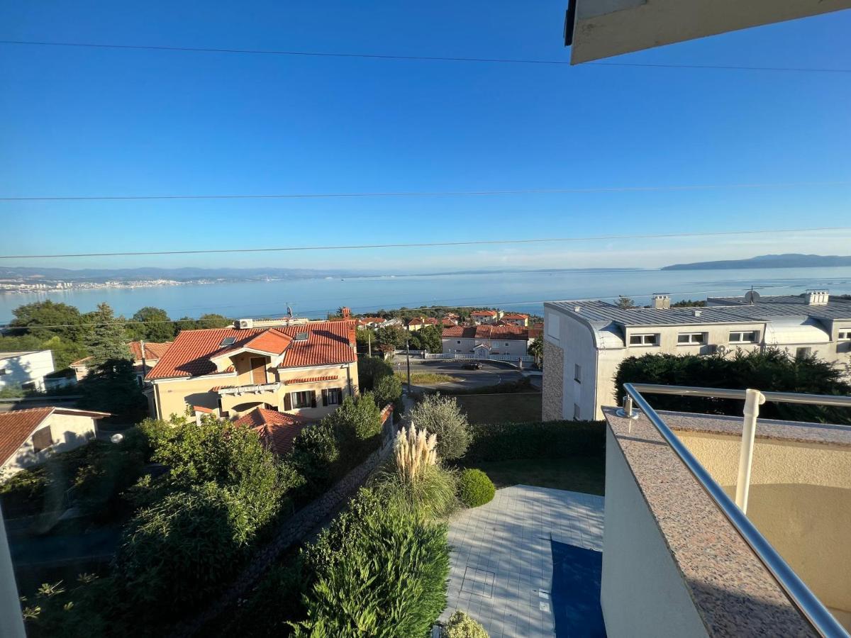 Panoramic Apartment Sea View And Pool Opatija Ičići Extérieur photo